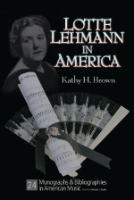 Lotte Lehmann in America