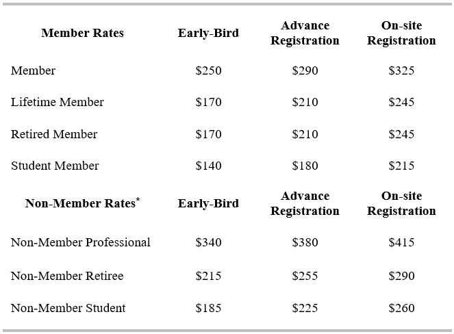 registration rates with hotel