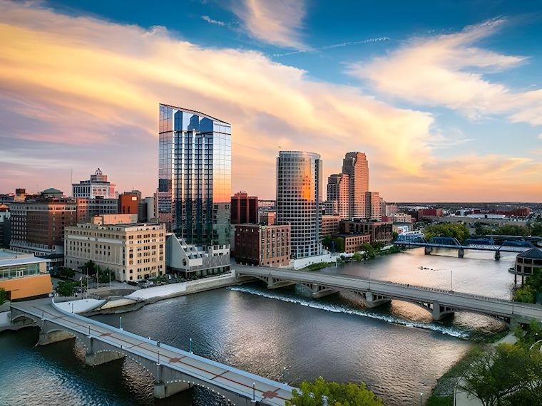 Grand Rapids, Michigan.