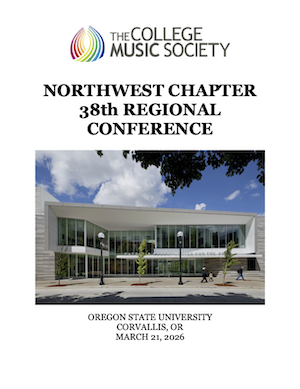 Program book front cover.