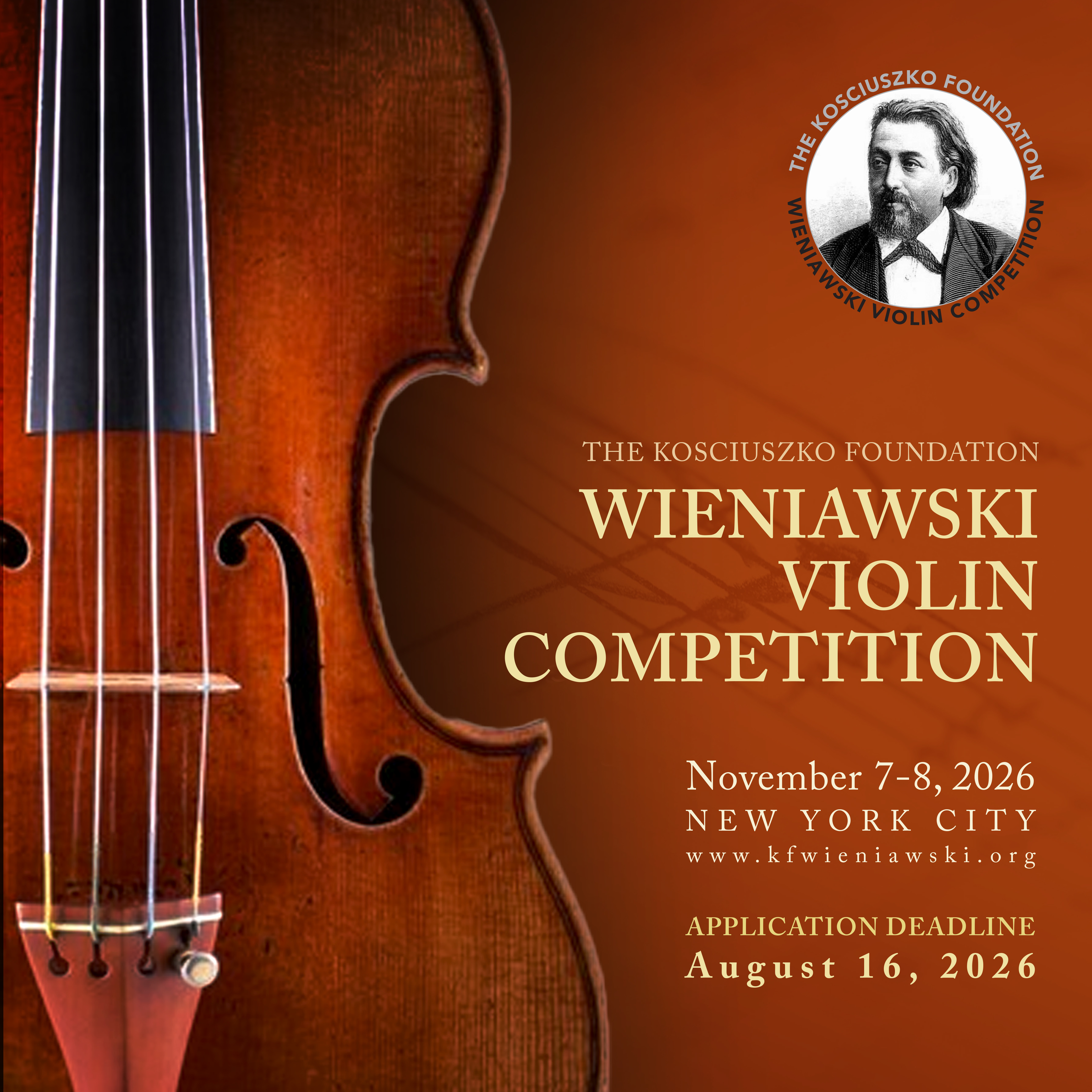 America's Rising Violinists: Apply to Win $20K+ in NYC, November 2026!